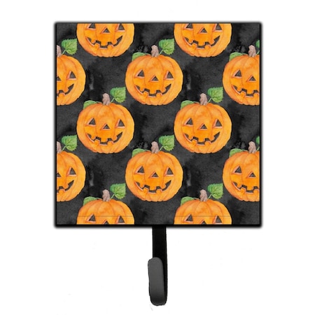 Jensendistributionservices Watecolor Halloween Jack-O-Lantern Leash or Key Holder, 4.25 x 1 x 7 in. MI1654250